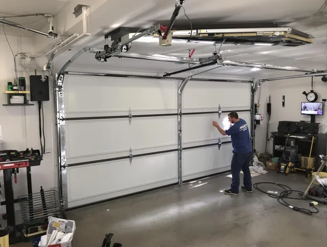 Professional garage door repair service by Westwood Garage Door Repair in Westwood