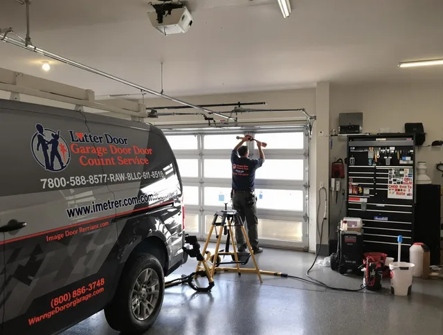 Westwood Garage Door Repair team performing same-day garage door repair in Westwood
